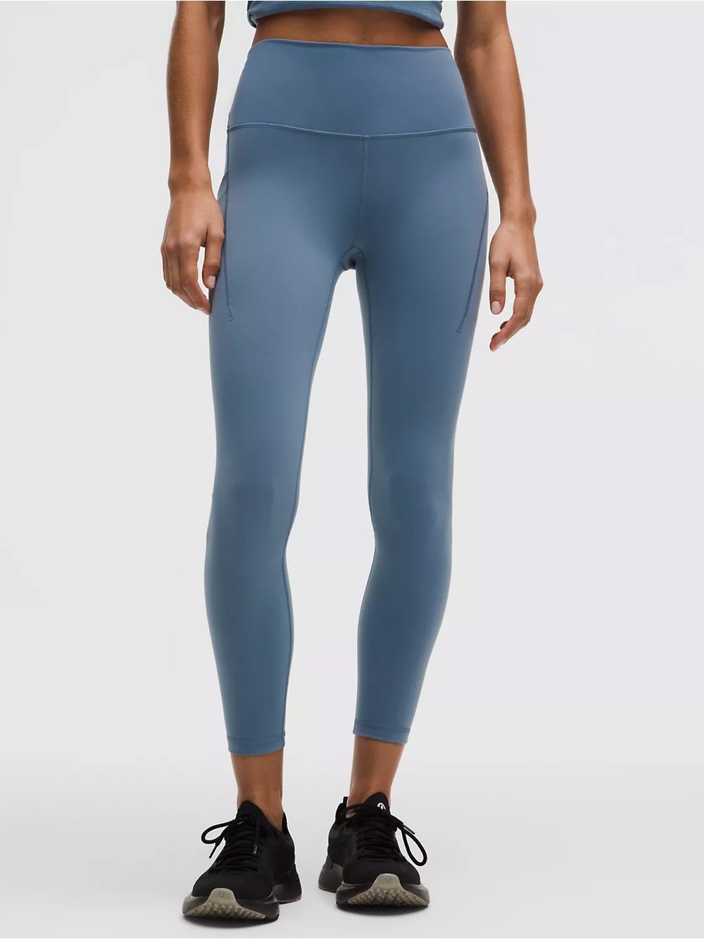 Lululemon Wunder Train High-Rise Tight 25 Blue Size 2 Side Pocket